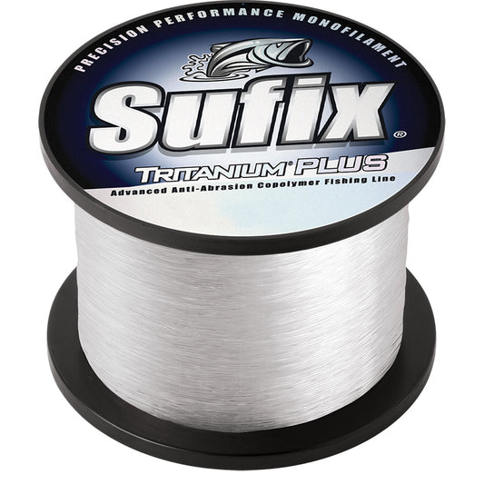 Sufix Tritanum Plus  17lb  Clear  3370 yds 696217