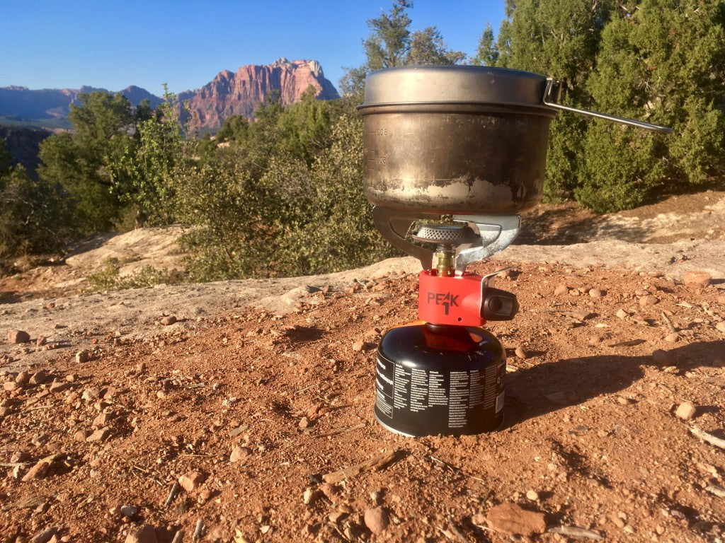 Coleman Peak1™ Single Burner Backpacking Butane/Propane Stove
