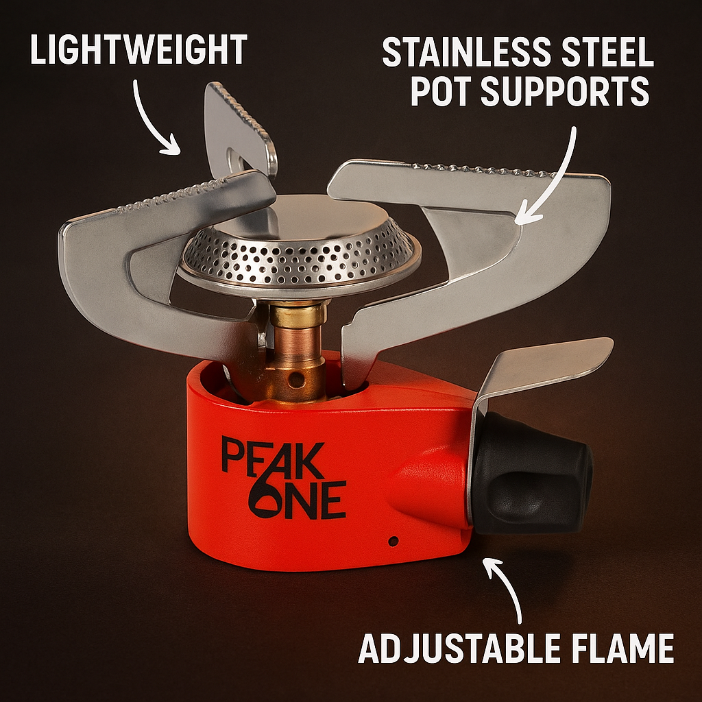 Coleman Peak1™ Single Burner Backpacking Butane/Propane Stove