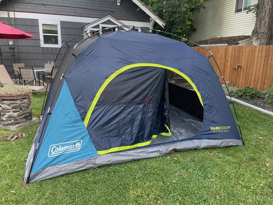 Coleman Skydome™ 4-Person Dark Room™ Camping Tent
